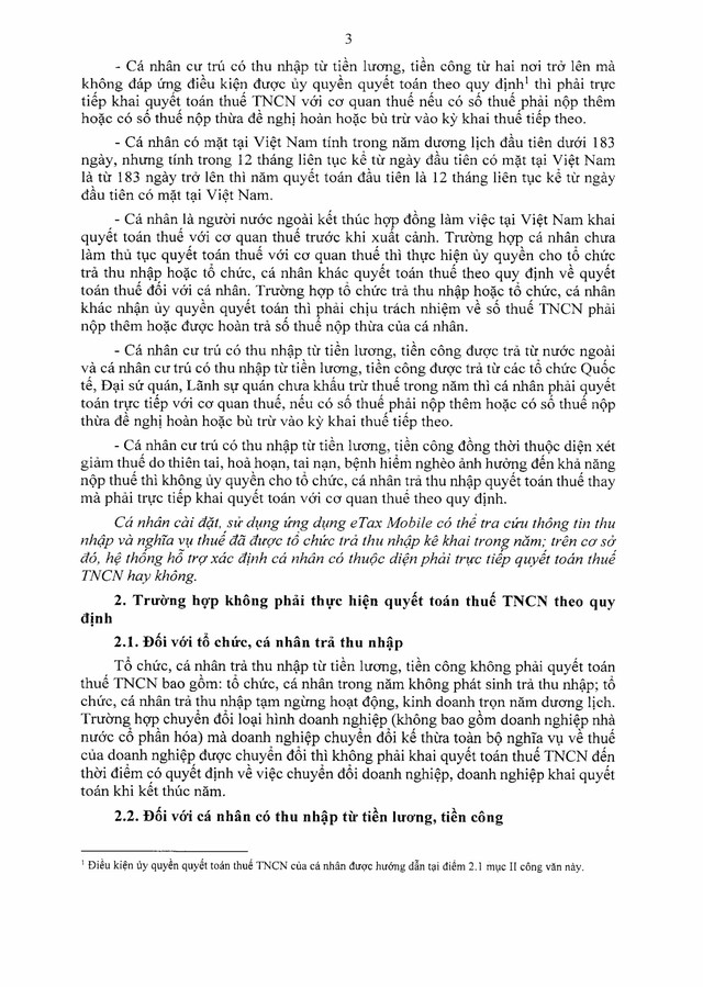 Hướng dẫn quyết toán thuế thu nhập cá nhân đối với thu nhập từ tiền lương, tiền công- Ảnh 3.
