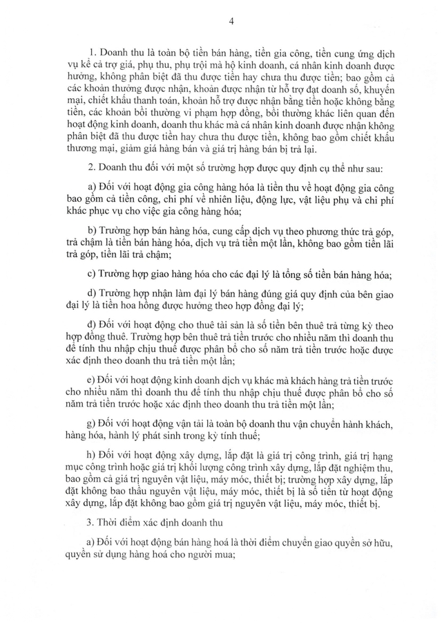 TOÀN VĂN: Nghị định 68/2026/NĐ-CP quy định về chính sách thuế, quản lý thuế với hộ kinh doanh- Ảnh 4.