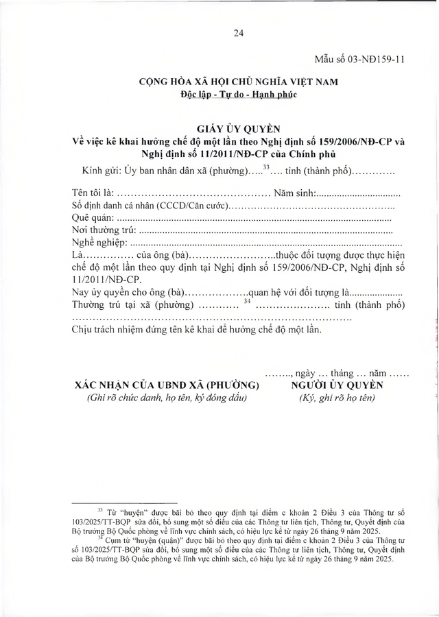 Chế độ hưu trí với quân nhân trực tiếp tham gia kháng chiến chống Mỹ từ 30/4/1975 về trước có từ 20 năm trong Quân đội đã xuất ngũ- Ảnh 24.