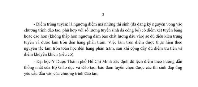 TUYỂN SINH 2026: Phương thức, chỉ tiêu tuyển sinh của Đại học Y Dược TP HCM- Ảnh 3. TUYỂN SINH 2026: Phương thức, chỉ tiêu tuyển sinh của Đại học Y Dược TP HCM- Ảnh 3.