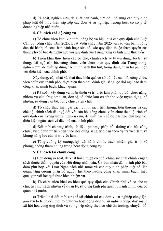 Sắp xếp bộ máy: Triển khai cơ chế trọng dụng nhân tài; cải cách tiền lương, tiền thưởng- Ảnh 6.