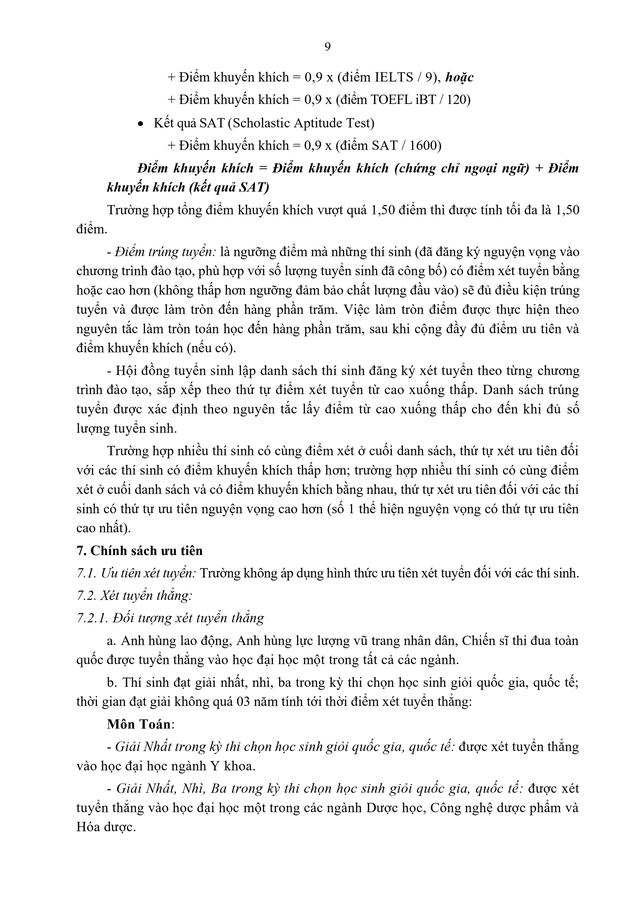 TUYỂN SINH 2026: Phương thức, chỉ tiêu tuyển sinh của Đại học Y Dược TP HCM- Ảnh 9. TUYỂN SINH 2026: Phương thức, chỉ tiêu tuyển sinh của Đại học Y Dược TP HCM- Ảnh 9.