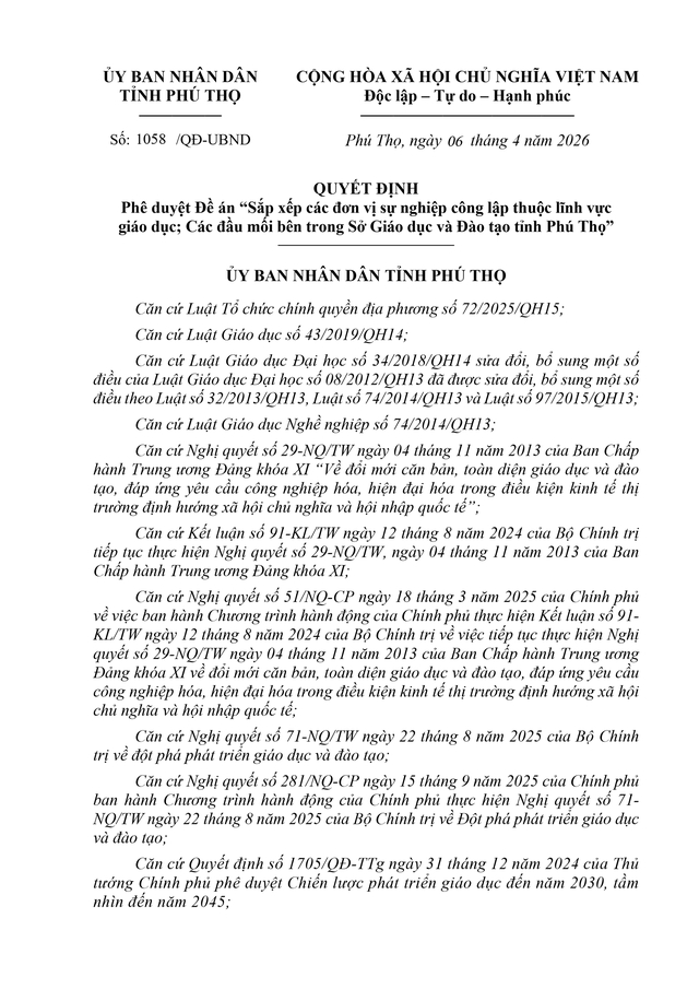 Sắp xếp, sáp nhập, thành lập mới đơn vị sự nghiệp giáo dục đảm bảo không tăng khoảng cách tiếp cận giáo dục- Ảnh 1.