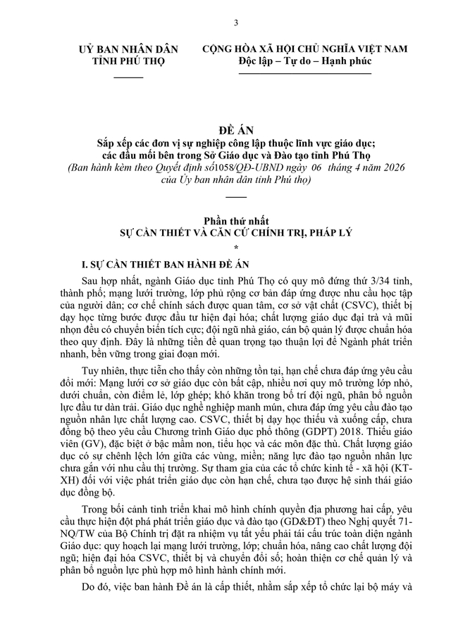 Sắp xếp, sáp nhập, thành lập mới đơn vị sự nghiệp giáo dục đảm bảo không tăng khoảng cách tiếp cận giáo dục- Ảnh 3.