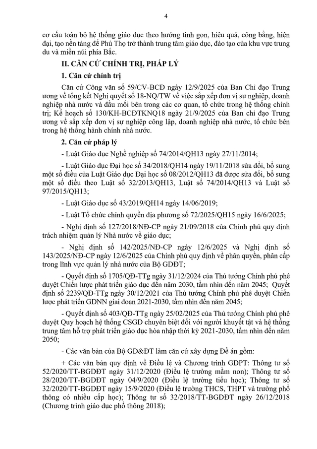 Sắp xếp, sáp nhập, thành lập mới đơn vị sự nghiệp giáo dục đảm bảo không tăng khoảng cách tiếp cận giáo dục- Ảnh 4.