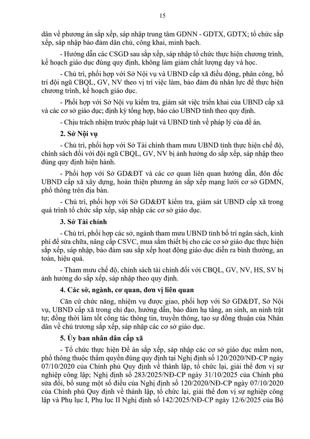 Sắp xếp, sáp nhập, thành lập mới đơn vị sự nghiệp giáo dục đảm bảo không tăng khoảng cách tiếp cận giáo dục- Ảnh 15.