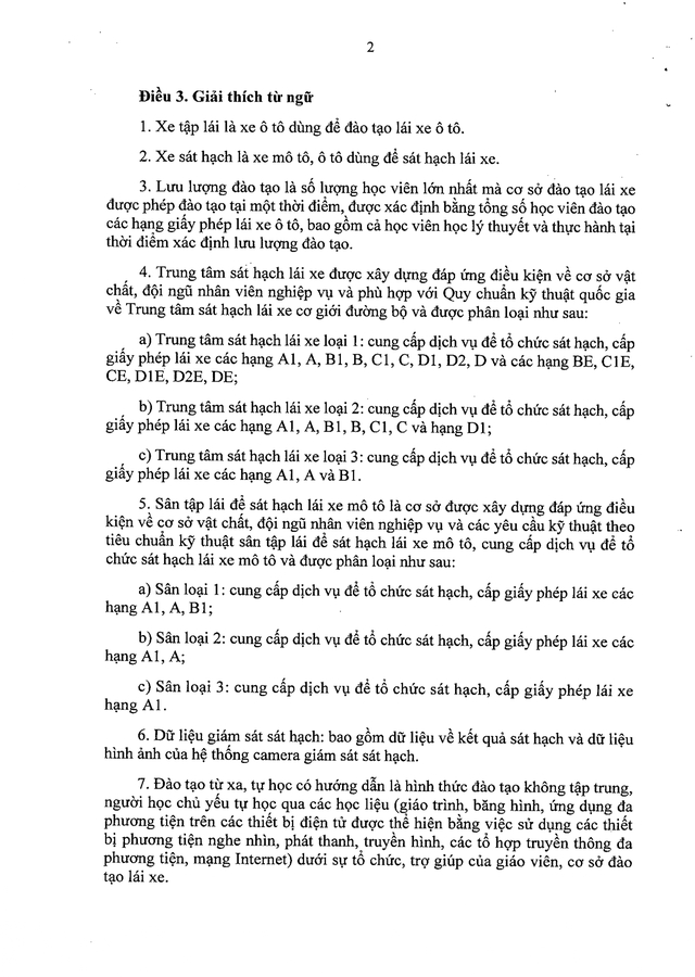 TOÀN VĂN: Nghị định 94/2026/NĐ-CP Quy định về hoạt động đào tạo và sát hạch lái xe- Ảnh 2.