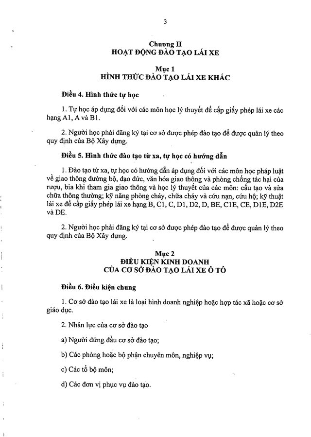 TOÀN VĂN: Nghị định 94/2026/NĐ-CP Quy định về hoạt động đào tạo và sát hạch lái xe- Ảnh 3.