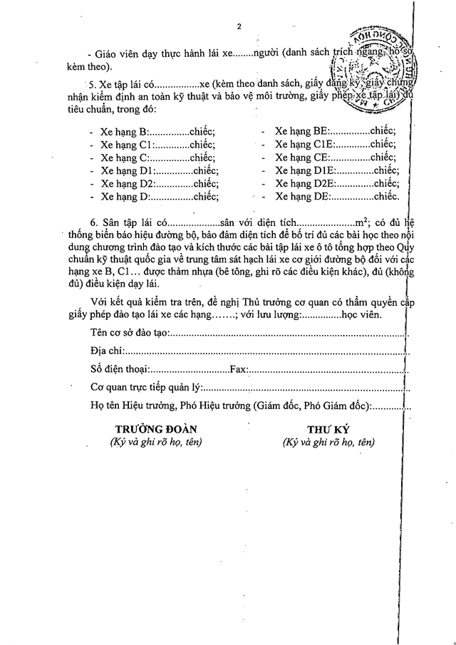 TOÀN VĂN: Nghị định 94/2026/NĐ-CP Quy định về hoạt động đào tạo và sát hạch lái xe- Ảnh 59.