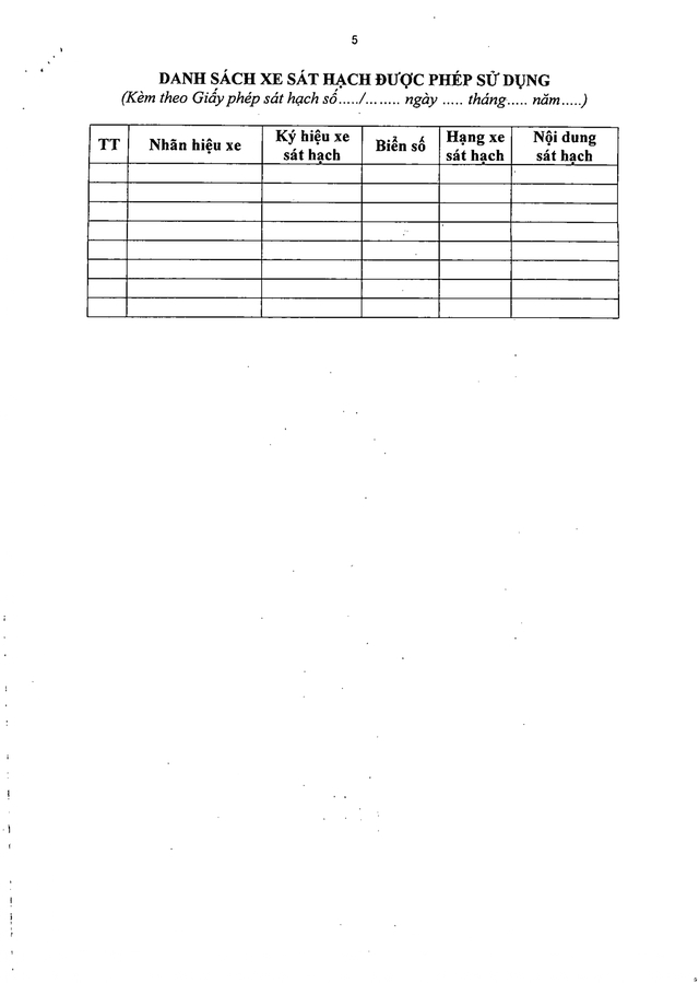 TOÀN VĂN: Nghị định 94/2026/NĐ-CP Quy định về hoạt động đào tạo và sát hạch lái xe- Ảnh 65.