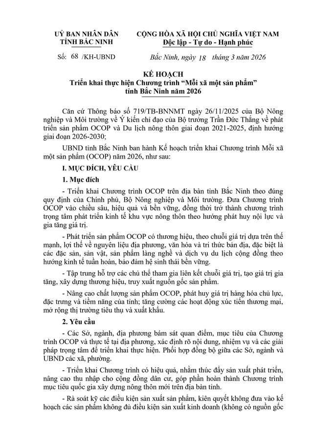Khẩn trương phát triển, nâng cấp, chuẩn hóa sản phẩm OCOP- Ảnh 1.