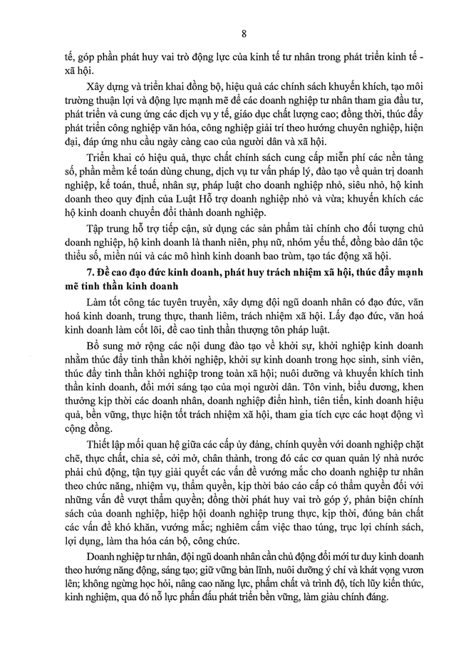 7 nhiệm vụ TRỌNG TÂM phát triển kinh tế tư nhân- Ảnh 8.