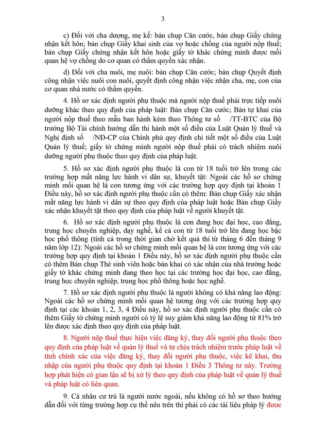 TOÀN VĂN: Dự thảo Thông tư quy định chi tiết một số điều của Luật Thuế thu nhập cá nhân- Ảnh 3.