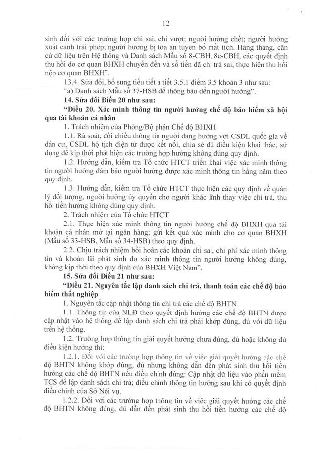 Quy trình giải quyết hưởng chế độ bảo hiểm xã hội, bảo hiểm thất nghiệp- Ảnh 12.