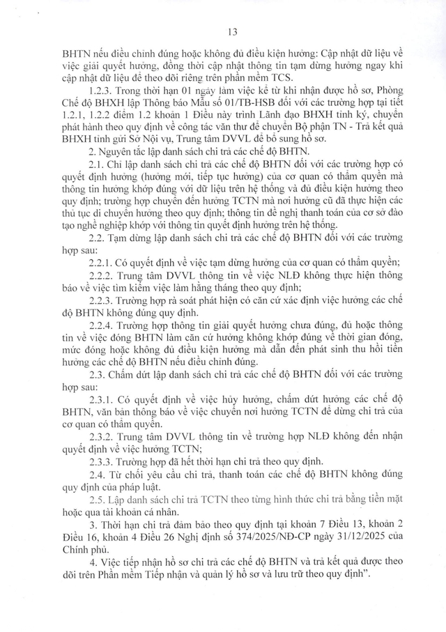 Quy trình giải quyết hưởng chế độ bảo hiểm xã hội, bảo hiểm thất nghiệp- Ảnh 13.