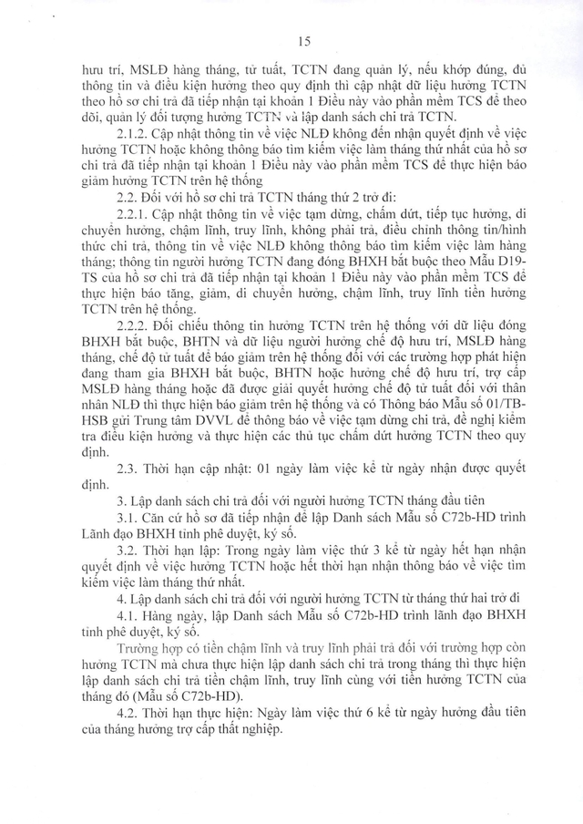 Quy trình giải quyết hưởng chế độ bảo hiểm xã hội, bảo hiểm thất nghiệp- Ảnh 15.