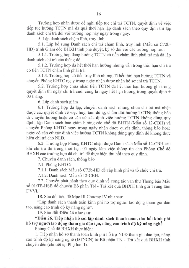 Quy trình giải quyết hưởng chế độ bảo hiểm xã hội, bảo hiểm thất nghiệp- Ảnh 16.