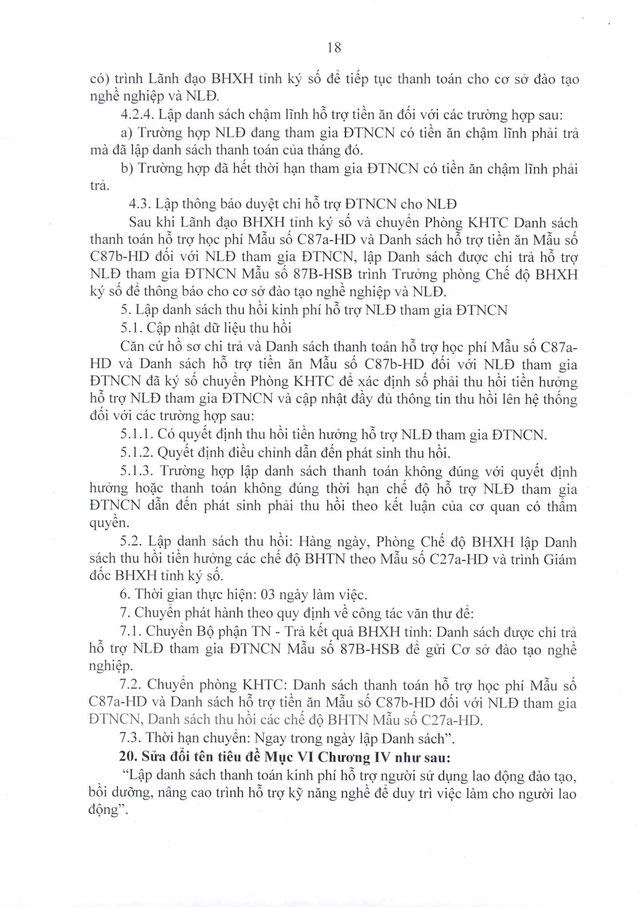 Quy trình giải quyết hưởng chế độ bảo hiểm xã hội, bảo hiểm thất nghiệp- Ảnh 18.