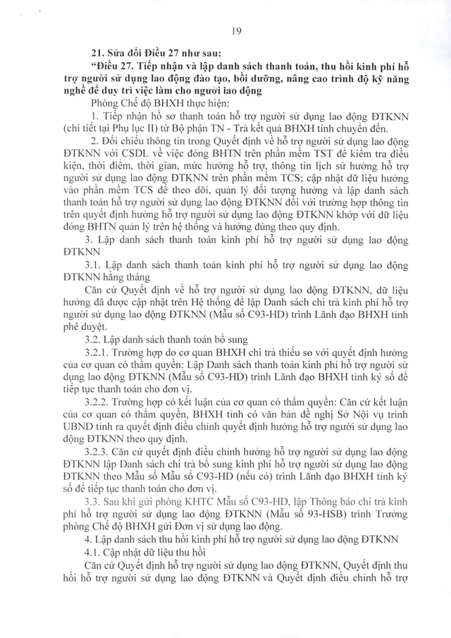 Quy trình giải quyết hưởng chế độ bảo hiểm xã hội, bảo hiểm thất nghiệp- Ảnh 19.