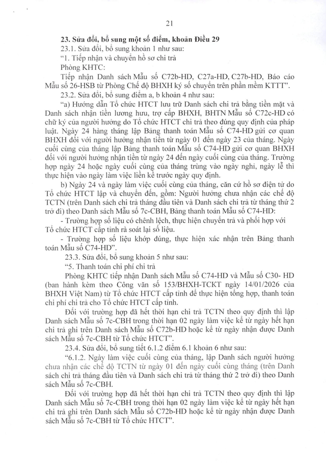 Quy trình giải quyết hưởng chế độ bảo hiểm xã hội, bảo hiểm thất nghiệp- Ảnh 21.