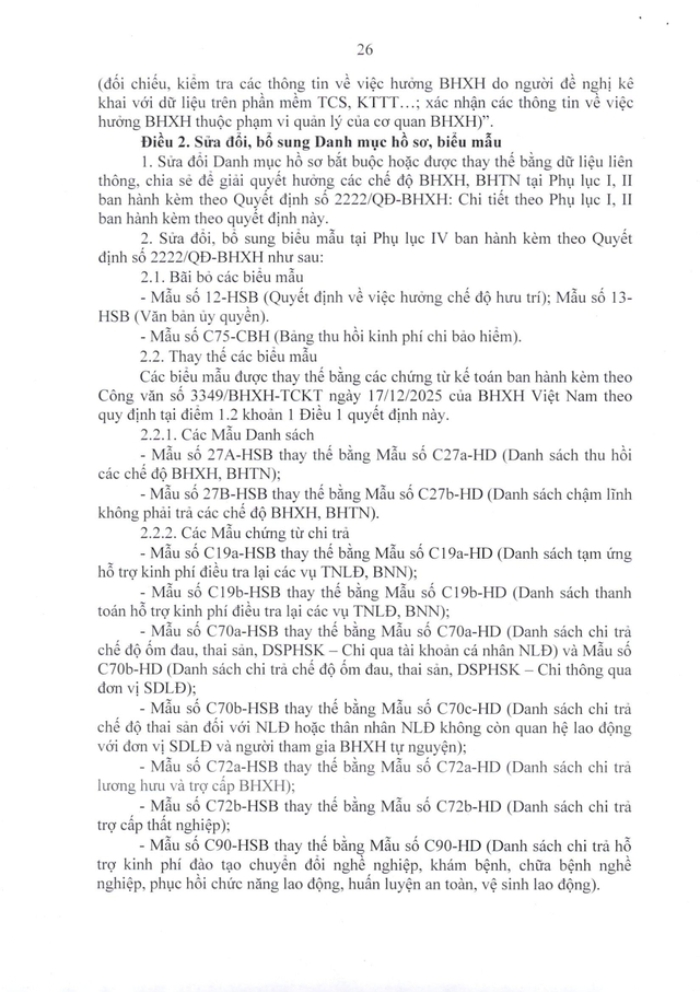 Quy trình giải quyết hưởng chế độ bảo hiểm xã hội, bảo hiểm thất nghiệp- Ảnh 26.