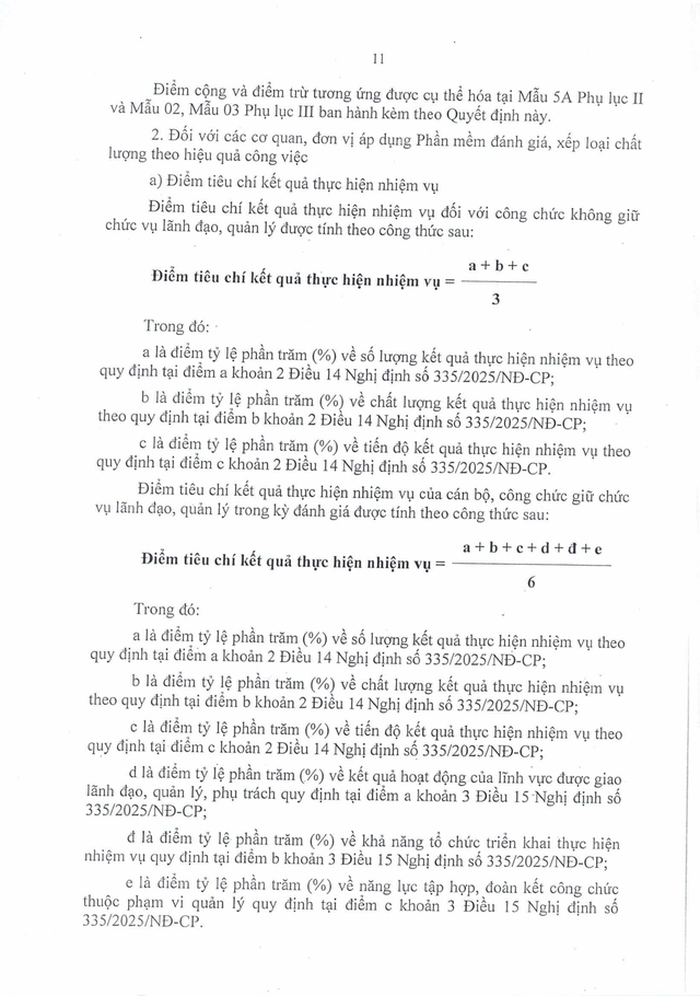 Quy định mới: Đánh giá cán bộ, công chức, viên chức TP Đà Nẵng theo hiệu quả công việc- Ảnh 13.