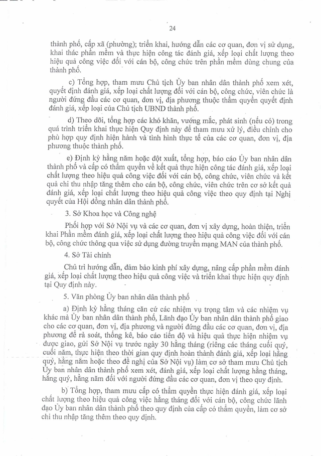 Quy định mới: Đánh giá cán bộ, công chức, viên chức TP Đà Nẵng theo hiệu quả công việc- Ảnh 26.