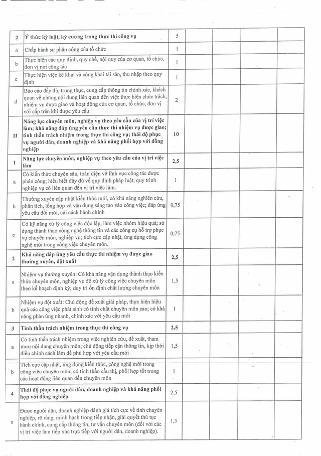 Quy định mới: Đánh giá cán bộ, công chức, viên chức TP Đà Nẵng theo hiệu quả công việc- Ảnh 48.