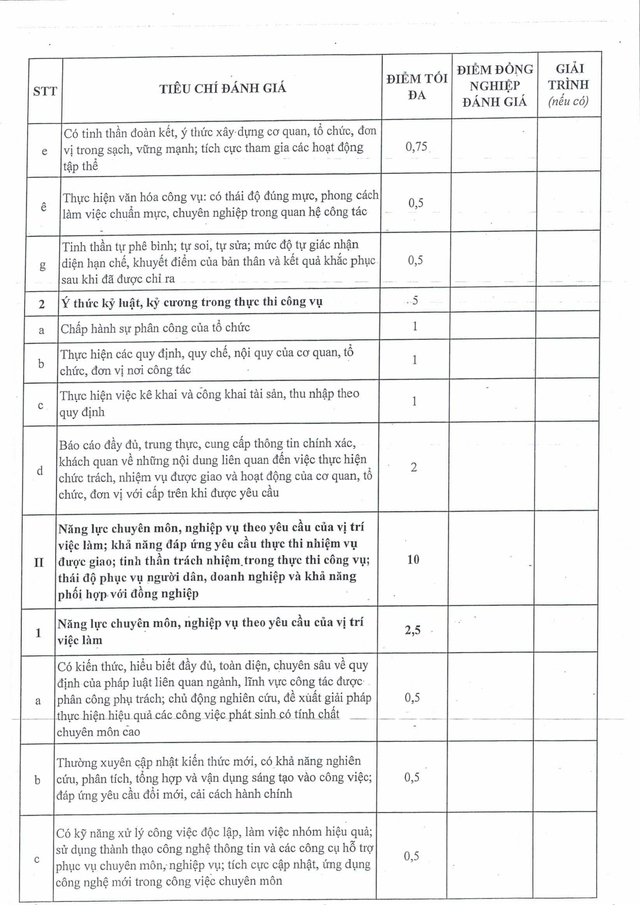 Quy định mới: Đánh giá cán bộ, công chức, viên chức TP Đà Nẵng theo hiệu quả công việc- Ảnh 57.