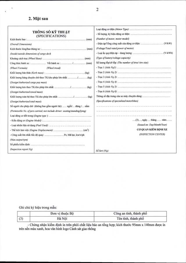 TOÀN VĂN: Thông tư số 37/2026/TT-BCA về đăng ký, kiểm định phương tiện- Ảnh 5.