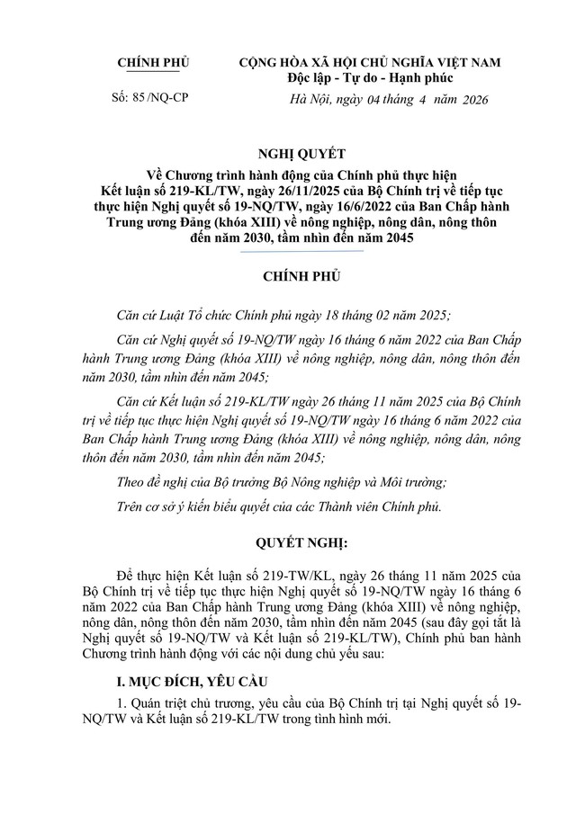 NGHỊ QUYẾT MỚI của CHÍNH PHỦ về NÔNG NGHIỆP, NÔNG DÂN, NÔNG THÔN- Ảnh 3. NGHỊ QUYẾT MỚI của CHÍNH PHỦ về NÔNG NGHIỆP, NÔNG DÂN, NÔNG THÔN- Ảnh 3.