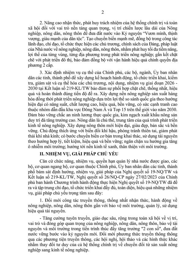 NGHỊ QUYẾT MỚI của CHÍNH PHỦ về NÔNG NGHIỆP, NÔNG DÂN, NÔNG THÔN- Ảnh 4. NGHỊ QUYẾT MỚI của CHÍNH PHỦ về NÔNG NGHIỆP, NÔNG DÂN, NÔNG THÔN- Ảnh 4.