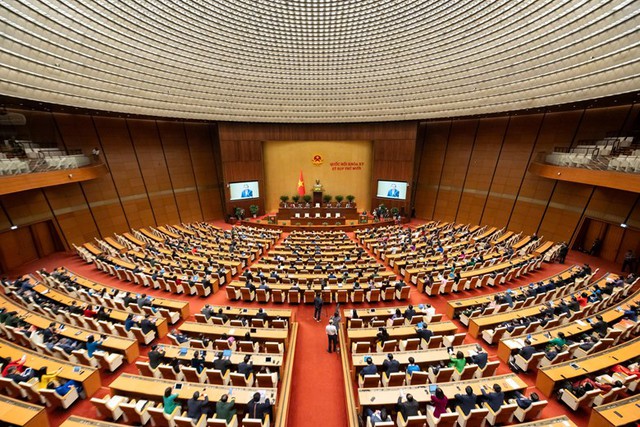 SÁNG 6/4: KHAI MẠC TRỌNG THỂ KỲ HỌP THỨ NHẤT, QUỐC HỘI KHÓA XVI- Ảnh 1. SÁNG 6/4: KHAI MẠC TRỌNG THỂ KỲ HỌP THỨ NHẤT, QUỐC HỘI KHÓA XVI- Ảnh 1.