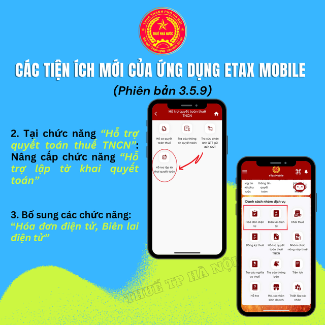 Các tiện ích mới của ứng dụng Etax mobile- Ảnh 2.