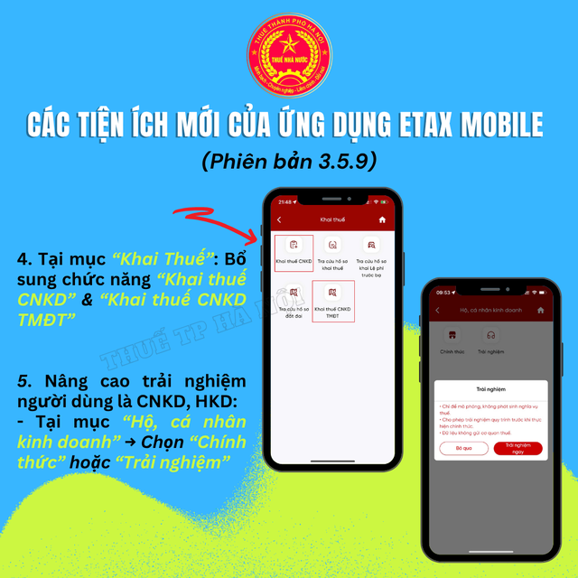 Các tiện ích mới của ứng dụng Etax mobile- Ảnh 3.