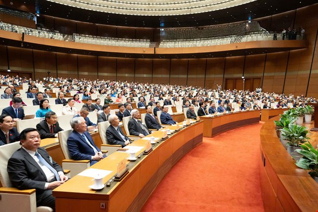 TRỰC TIẾP: THỦ TƯỚNG CHÍNH PHỦ LÊ MINH HƯNG TUYÊN THỆ VÀ PHÁT BIỂU NHẬM CHỨC- Ảnh 2.