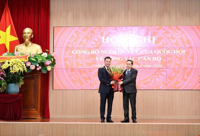 Chủ tịch Quốc hội Trần Thanh Mẫn giao trọng trách cho tân Tổng Kiểm toán nước Nguyễn Hữu Nghĩa- Ảnh 3. Chủ tịch Quốc hội Trần Thanh Mẫn giao trọng trách cho tân Tổng Kiểm toán nước Nguyễn Hữu Nghĩa- Ảnh 3.