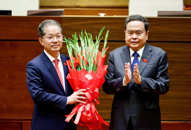 CHÁNH ÁN TÒA ÁN NHÂN DÂN TỐI CAO NGUYỄN VĂN QUẢNG TUYÊN THỆ VÀ PHÁT BIỂU NHẬM CHỨC- Ảnh 4.