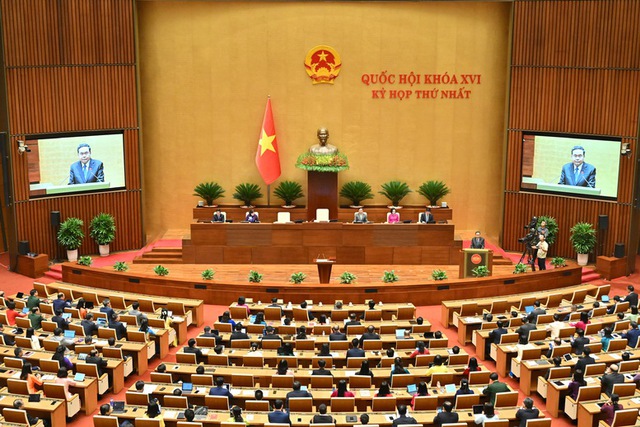 Ngày 8/4: QUỐC HỘI PHÊ CHUẨN BỔ NHIỆM CÁC PHÓ THỦ TƯỚNG, BỘ TRƯỞNG, THÀNH VIÊN CHÍNH PHỦ- Ảnh 1.