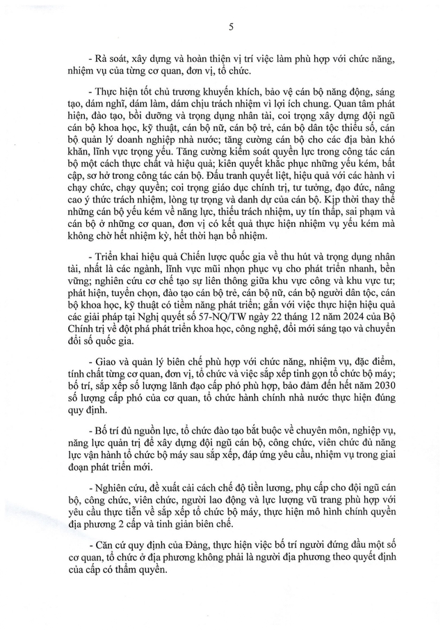TOÀN VĂN: Nghị quyết 105/NQ-CP của Chính phủ về tiếp tục xây dựng, hoàn thiện tổ chức bộ máy- Ảnh 7.