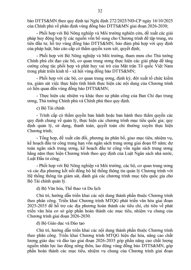 TOÀN VĂN: Quyết định 417/QĐ-BNNMT về xây dựng nông thôn mới, phát triển kinh tế - xã hội- Ảnh 32. TOÀN VĂN: Quyết định 417/QĐ-BNNMT về xây dựng nông thôn mới, phát triển kinh tế - xã hội- Ảnh 32.