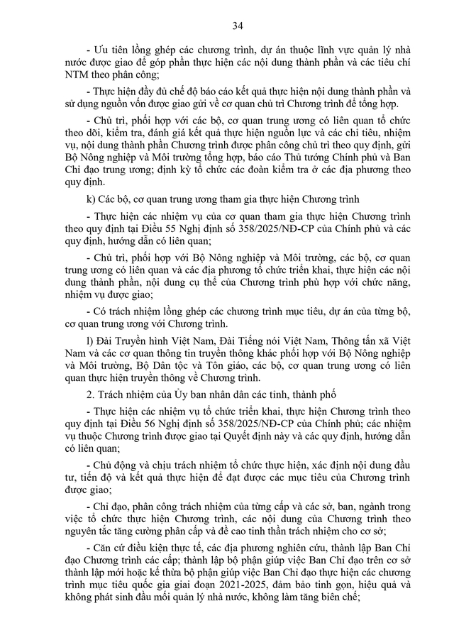 TOÀN VĂN: Quyết định 417/QĐ-BNNMT về xây dựng nông thôn mới, phát triển kinh tế - xã hội- Ảnh 34. TOÀN VĂN: Quyết định 417/QĐ-BNNMT về xây dựng nông thôn mới, phát triển kinh tế - xã hội- Ảnh 34.