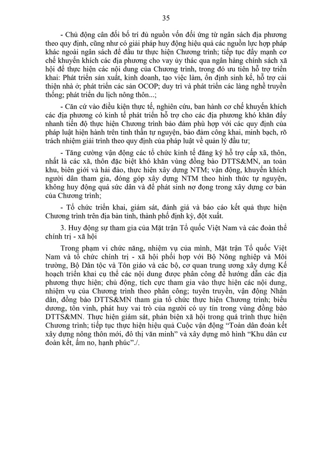 TOÀN VĂN: Quyết định 417/QĐ-BNNMT về xây dựng nông thôn mới, phát triển kinh tế - xã hội- Ảnh 35. TOÀN VĂN: Quyết định 417/QĐ-BNNMT về xây dựng nông thôn mới, phát triển kinh tế - xã hội- Ảnh 35.