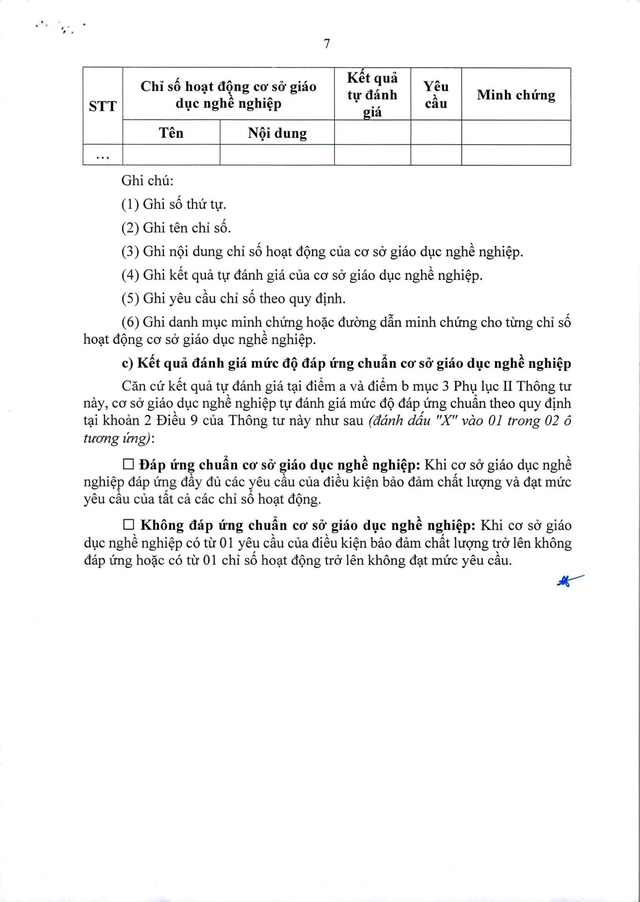 TOÀN VĂN: Thông tư số 38/2026/TT-BGDĐT ban hành chuẩn cơ sở giáo dục nghề nghiệp- Ảnh 16.