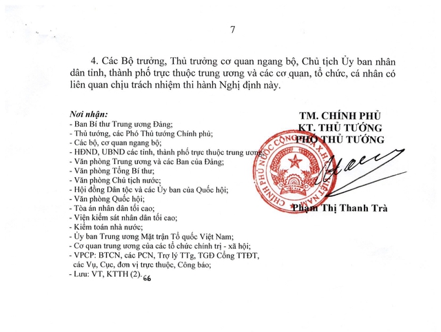 TOÀN VĂN: Nghị định 161/2026/NĐ-CP quy định mức lương cơ sở và chế độ tiền thưởng - Ảnh 7.