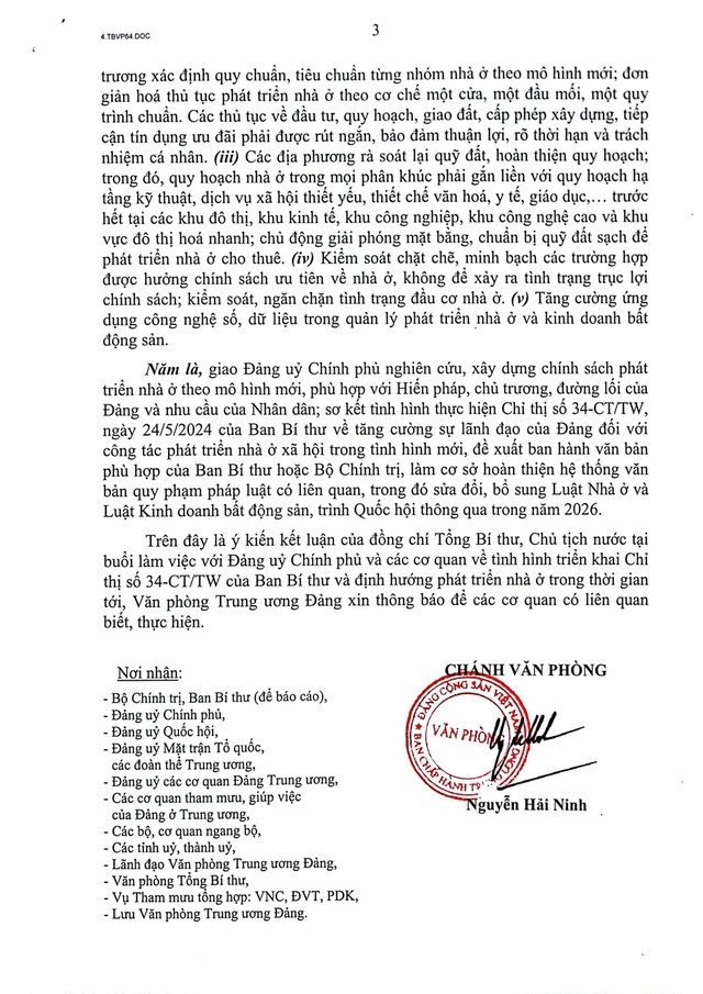 Kết luận của đồng chí Tổng Bí thư, Chủ tịch nước Tô Lâm về nhà ở xã hội và định hướng phát triển nhà ở trong thời gian tới- Ảnh 4. Kết luận của đồng chí Tổng Bí thư, Chủ tịch nước Tô Lâm về nhà ở xã hội và định hướng phát triển nhà ở trong thời gian tới- Ảnh 4.