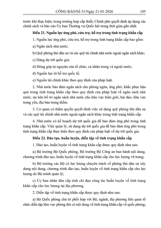 LUẬT TÌNH TRẠNG KHẨN CẤP- Ảnh 11. LUẬT TÌNH TRẠNG KHẨN CẤP- Ảnh 11.