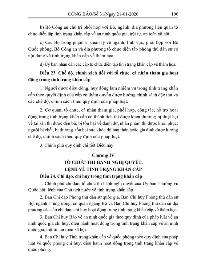 LUẬT TÌNH TRẠNG KHẨN CẤP- Ảnh 12. LUẬT TÌNH TRẠNG KHẨN CẤP- Ảnh 12.