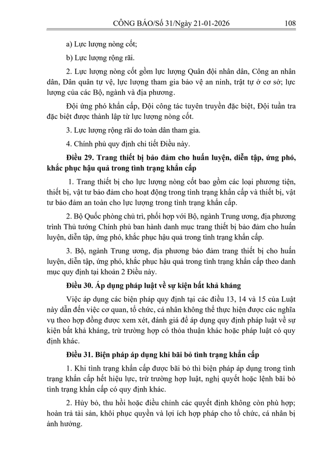 LUẬT TÌNH TRẠNG KHẨN CẤP- Ảnh 14. LUẬT TÌNH TRẠNG KHẨN CẤP- Ảnh 14.