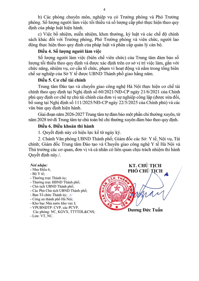 Thành lập Trung tâm Đào tạo và Chuyển giao công nghệ Y tế Hà Nội- Ảnh 7. Thành lập Trung tâm Đào tạo và Chuyển giao công nghệ Y tế Hà Nội- Ảnh 7.
